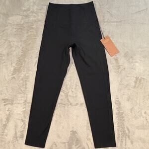 NWT Girlfriend Collective Women's Compressive High-Rise 7/8 Legging Black Size S